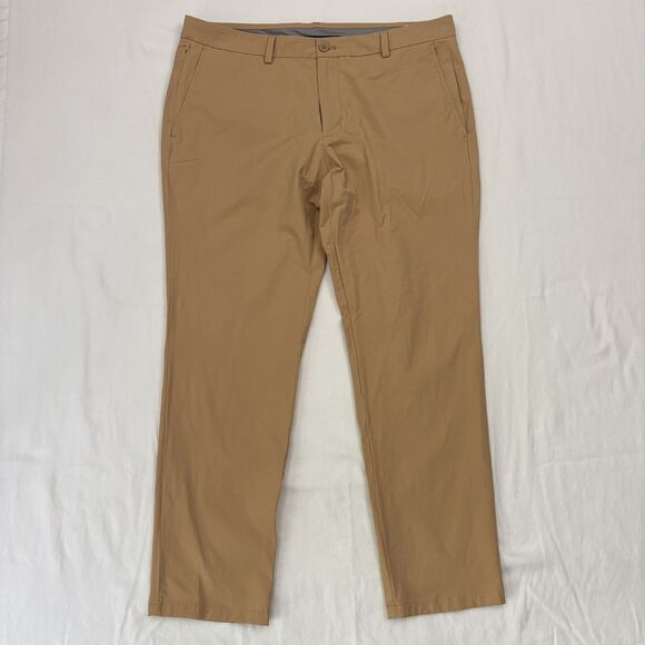 Vineyard Vines Other - Vineyard Vines Pants Mens 38 Beige On The Go Performance Slim OTG Chino 38x30